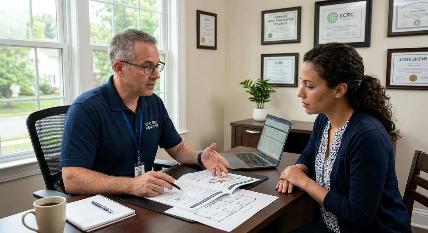 Professional mold removal work - Why is experience important in mold removal?